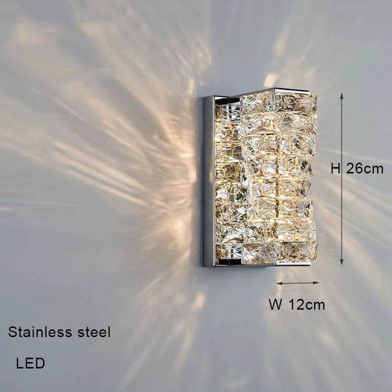 Contemporary Crystal Glow LED Chandelier
