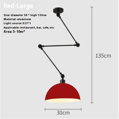 Adjustable Nordic Minimalist Drop Pendant Light