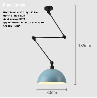 Adjustable Nordic Minimalist Drop Pendant Light
