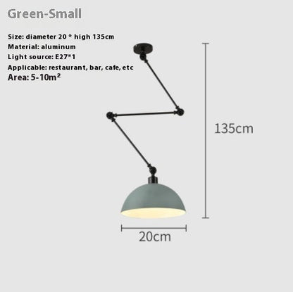 Adjustable Nordic Minimalist Drop Pendant Light