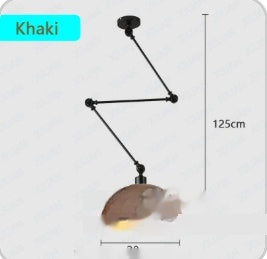 Adjustable Nordic Minimalist Drop Pendant Light