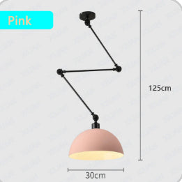 Adjustable Nordic Minimalist Drop Pendant Light