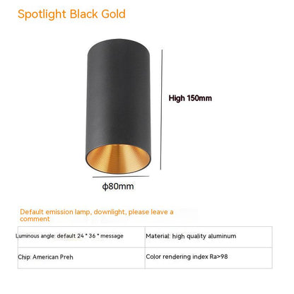 Anti-Glare Surface Mount LED Spotlight