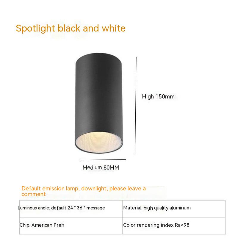 Anti-Glare Surface Mount LED Spotlight