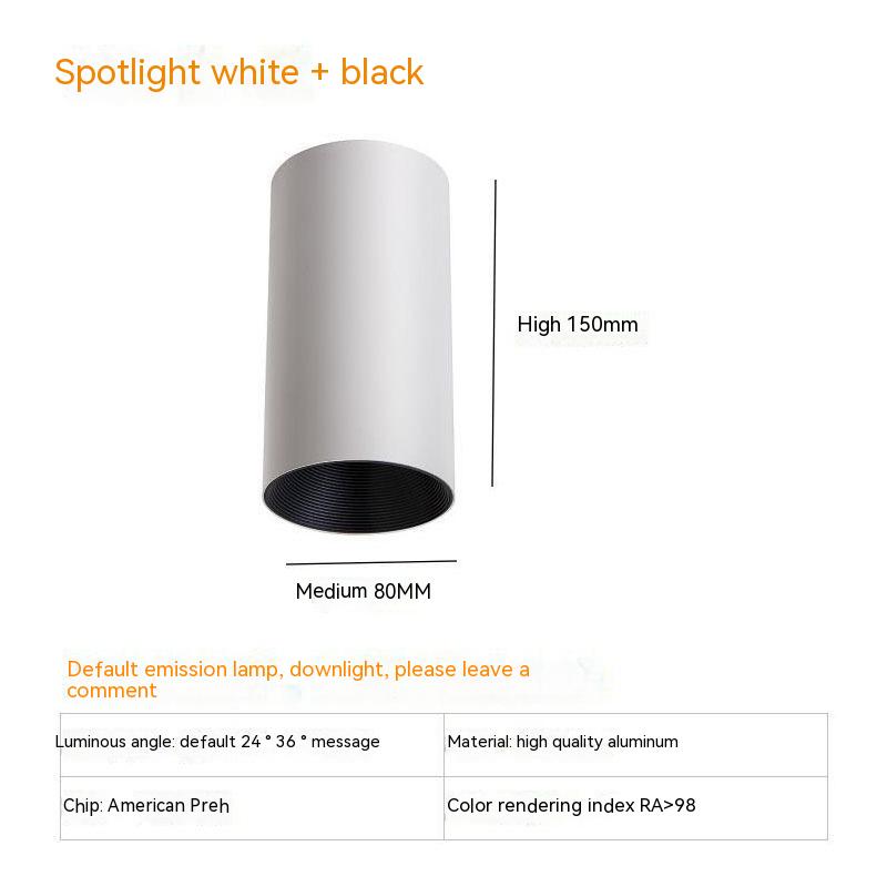Anti-Glare Surface Mount LED Spotlight