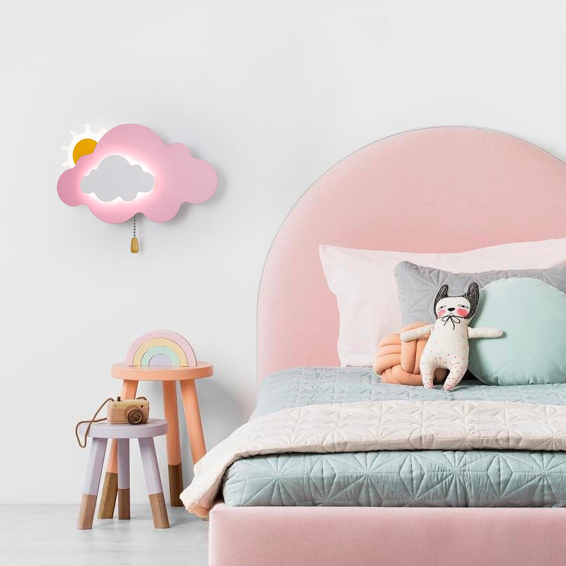 Cloud Shape Kids Wall LED Lamp
