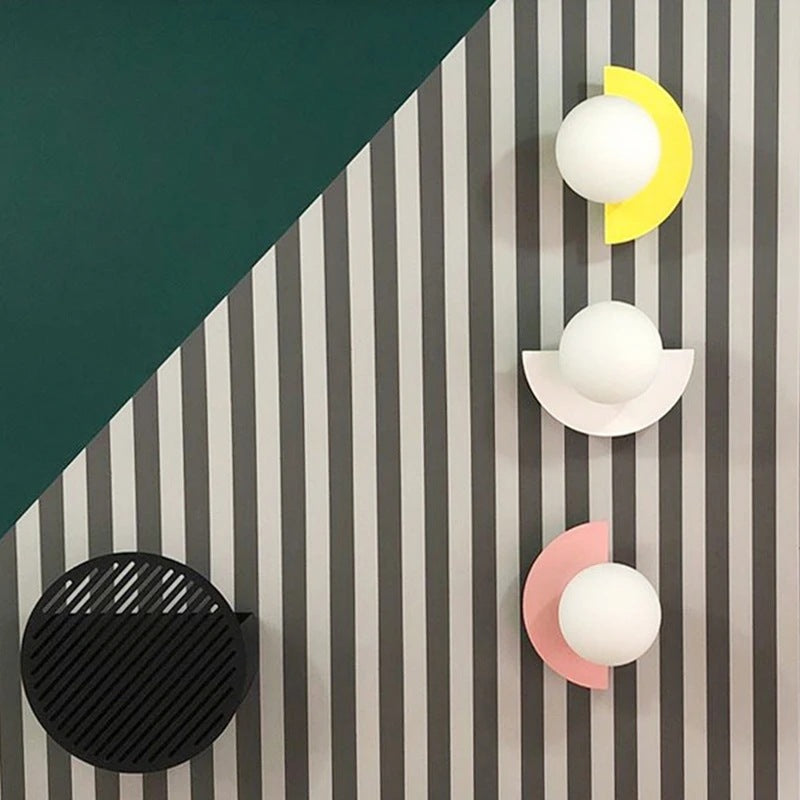 Color Accent Modern Wall Light Fixture