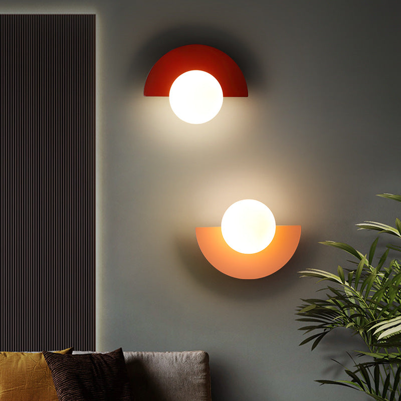 Color Accent Modern Wall Light Fixture