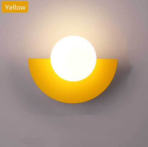 Color Accent Modern Wall Light Fixture