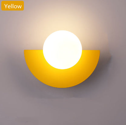 Color Accent Modern Wall Light Fixture