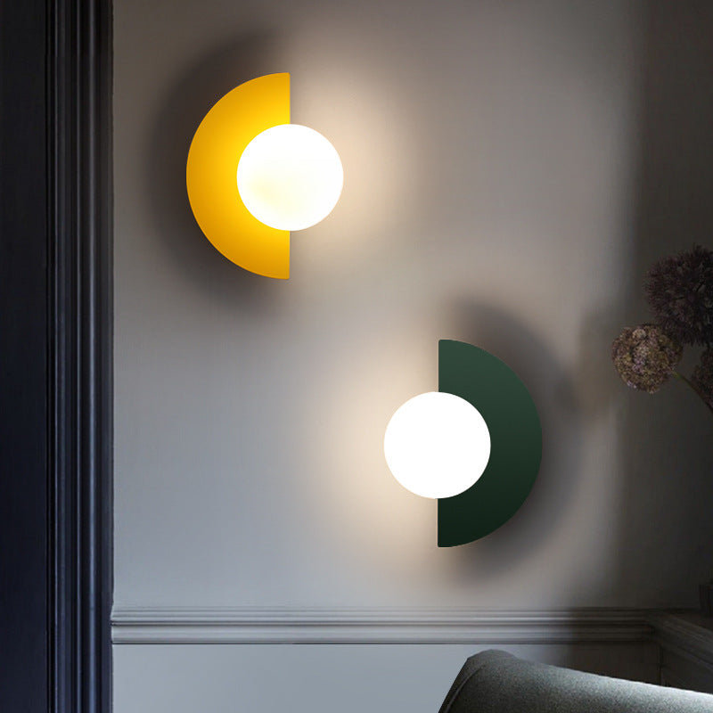 Color Accent Modern Wall Light Fixture