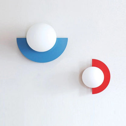 Color Accent Modern Wall Light Fixture