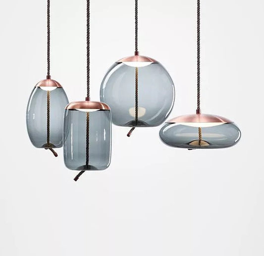 Contemporary Glass Pendant Chandelier Collection