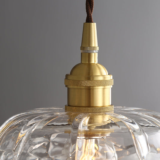 Crystal Glass Flush Mount Ceiling Light