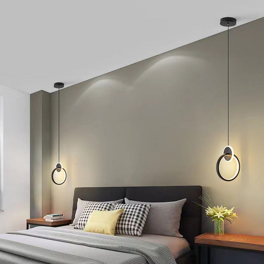 Double Ring LED Pendant Ceiling Light