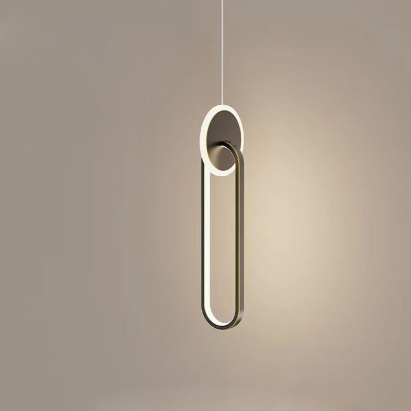 Double Ring LED Pendant Ceiling Light