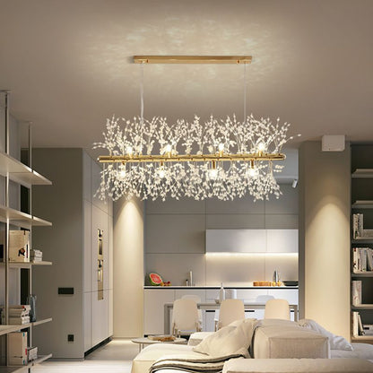 Firefly Cluster Crystal Pendant Light