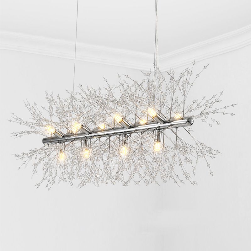 Firefly Cluster Crystal Pendant Light