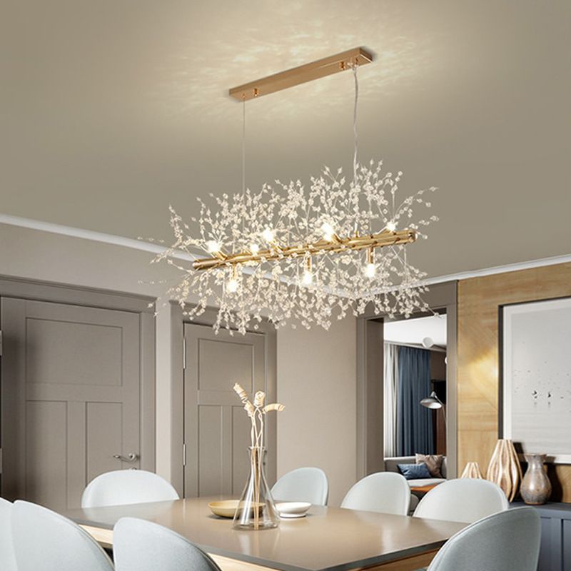 Firefly Cluster Crystal Pendant Light