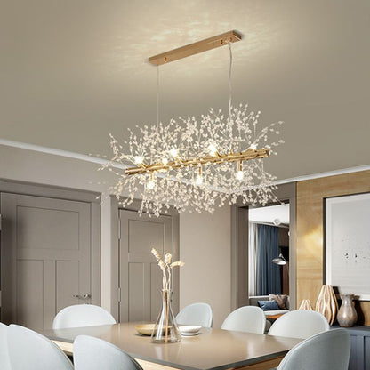 Firefly Cluster Crystal Pendant Light
