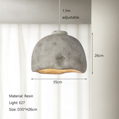 Japanese Zen Resin Pendant Hanging Light