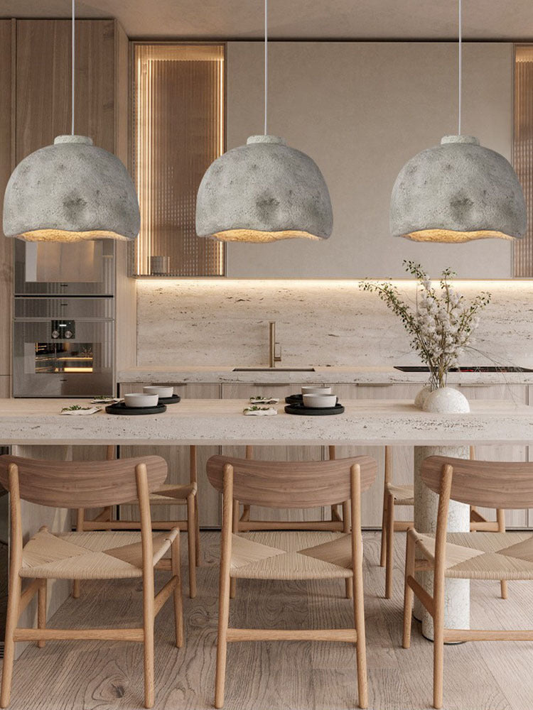 Japanese Zen Resin Pendant Hanging Light