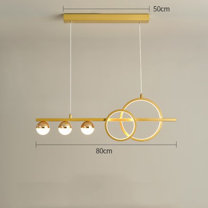 Linear LED Dining Pendant Light Bar Fixture