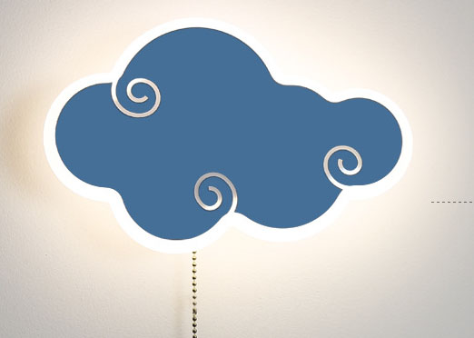 Modern Cloud Shape LED Wall Ceiling Lamp