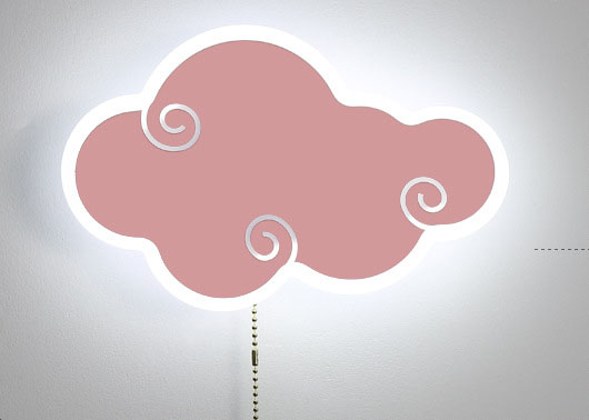 Modern Cloud Shape LED Wall Ceiling Lamp