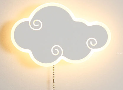 Modern Cloud Shape LED Wall Ceiling Lamp