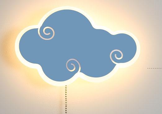 Modern Cloud Shape LED Wall Ceiling Lamp
