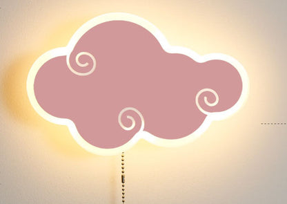 Modern Cloud Shape LED Wall Ceiling Lamp