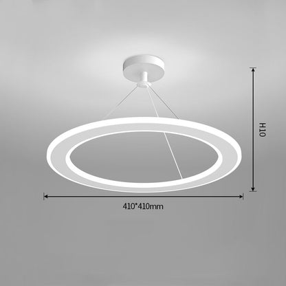 Modern Halo Ring LED Ceiling Pendant