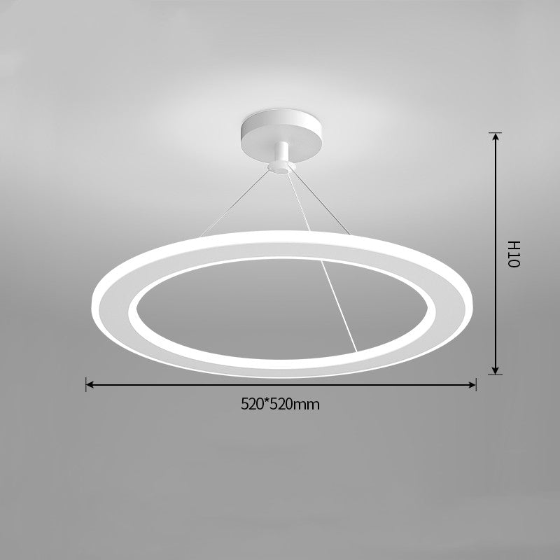 Modern Halo Ring LED Ceiling Pendant