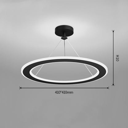 Modern Halo Ring LED Ceiling Pendant