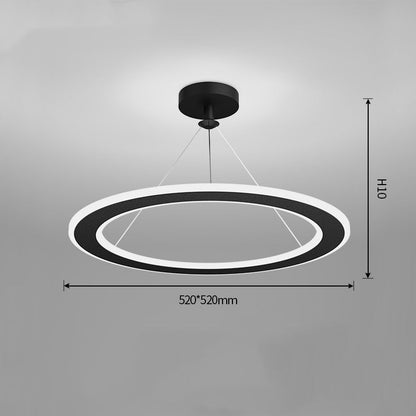 Modern Halo Ring LED Ceiling Pendant