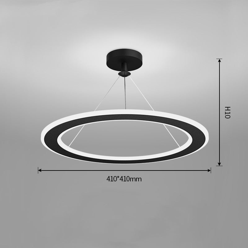 Modern Halo Ring LED Ceiling Pendant