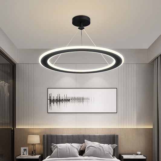 Modern Halo Ring LED Ceiling Pendant