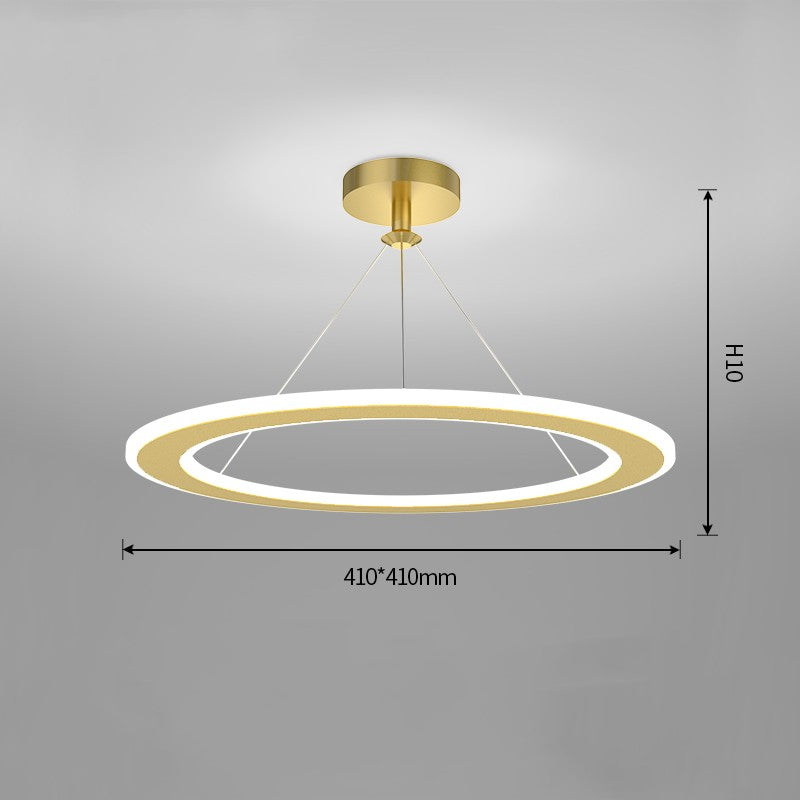 Modern Halo Ring LED Ceiling Pendant