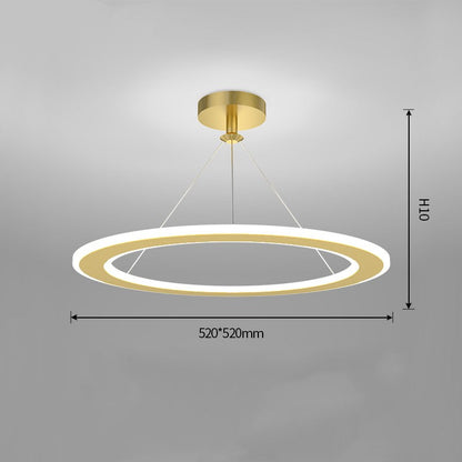 Modern Halo Ring LED Ceiling Pendant