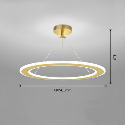 Modern Halo Ring LED Ceiling Pendant