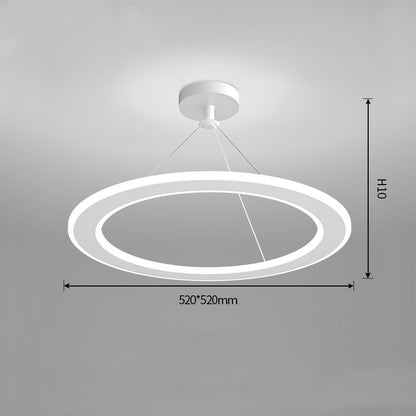 Modern Halo Ring LED Ceiling Pendant