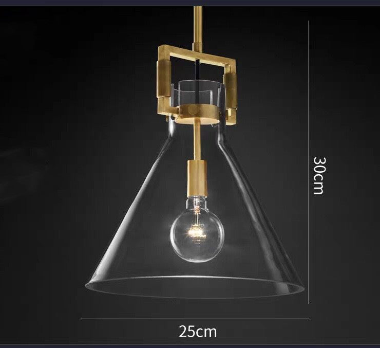 Modern Nordic Glass Pendant Chandelier