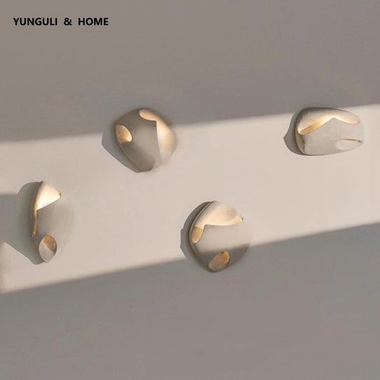 Nordic Quiet Glow Bedside Wall Lamp / Type A / Warm Light