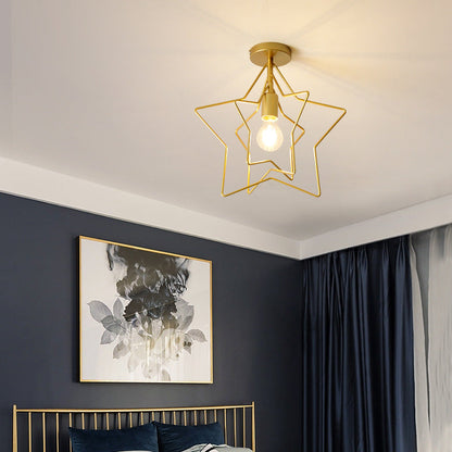 Nordic Star Shape Ceiling Light Fixture