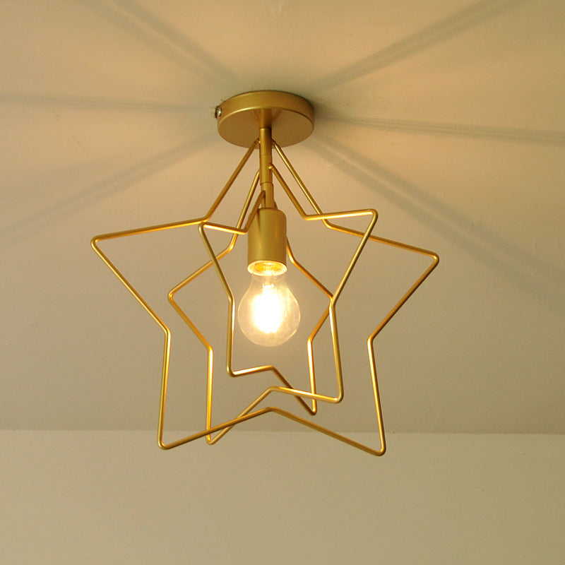 Nordic Star Shape Ceiling Light Fixture