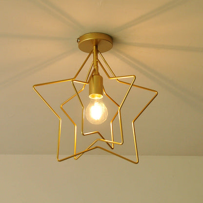 Nordic Star Shape Ceiling Light Fixture
