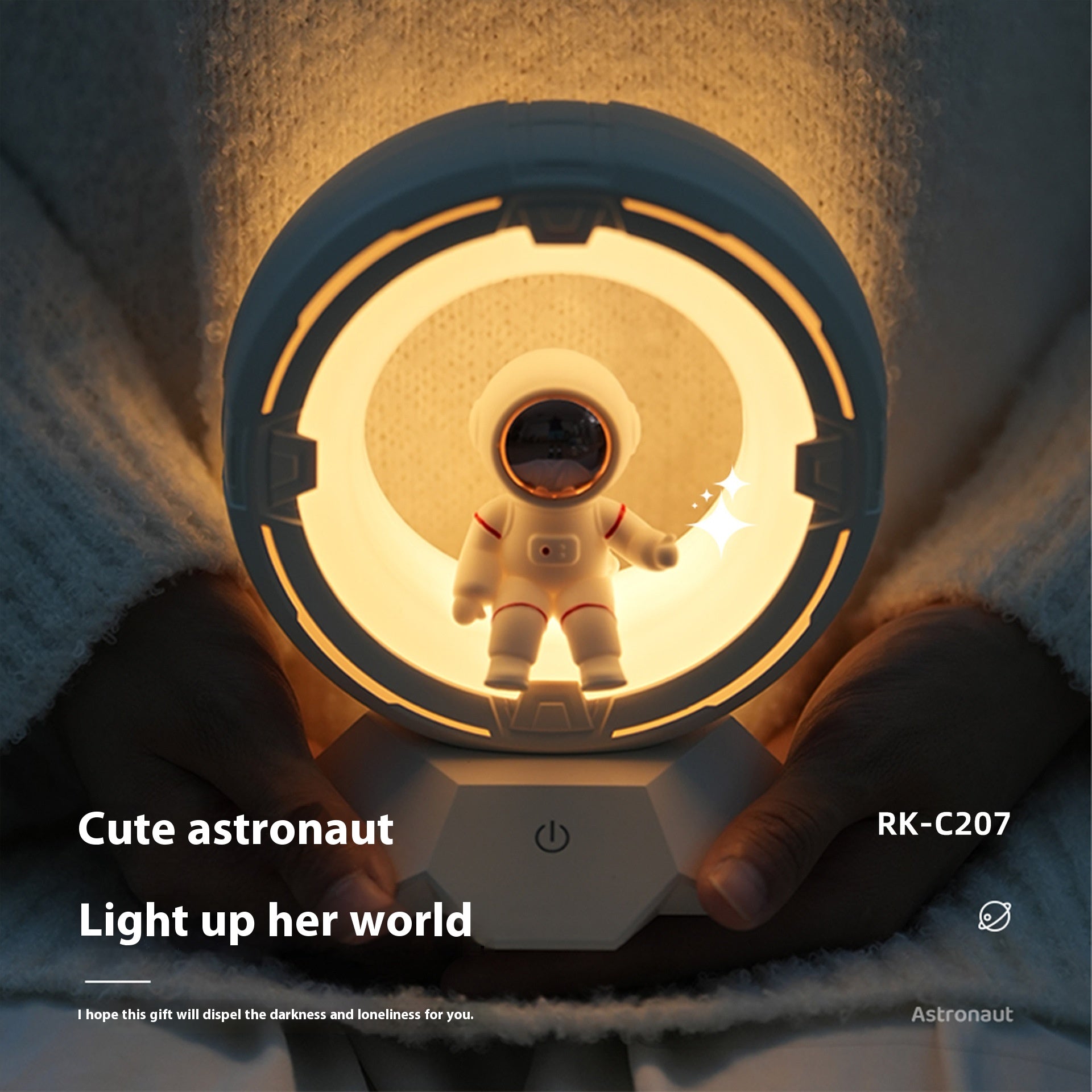 Space Explorer Astronaut LED Night Light